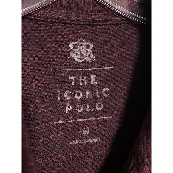 Rock Republic The Iconic Polo Shirt Mens M Front Pockets Utility Preppy Classic - Picture 5 of 7